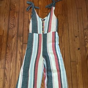 Striped Jumpsuit